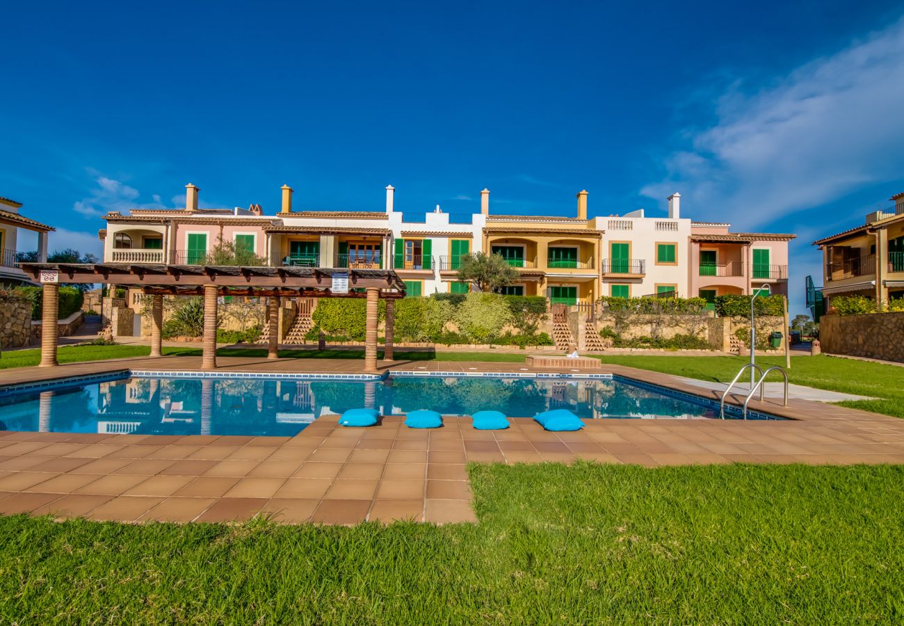 Apartamento en Sa Rapita - Apartamento Blau Mari con piscina en Mallorca