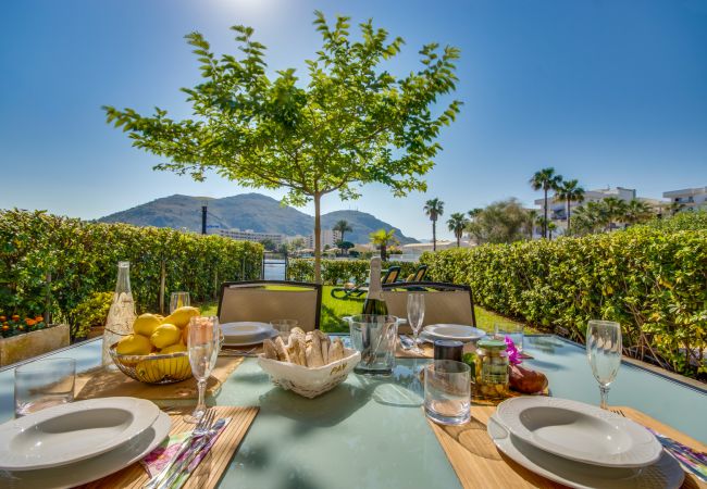 Casa en Alcúdia - Casa Tarongina con vista a montaña en Alcudia