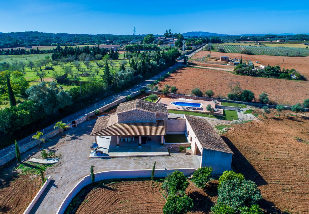 Finca en Sencelles - Finca rustica en Mallorca Can Brivo con piscina