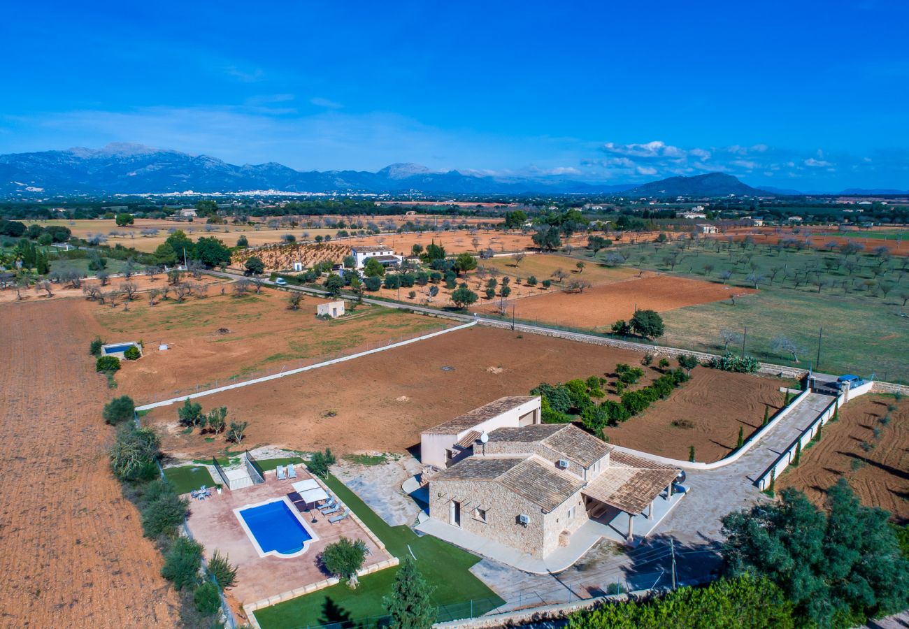 Finca en Sencelles - Finca rustica en Mallorca Can Brivo con piscina