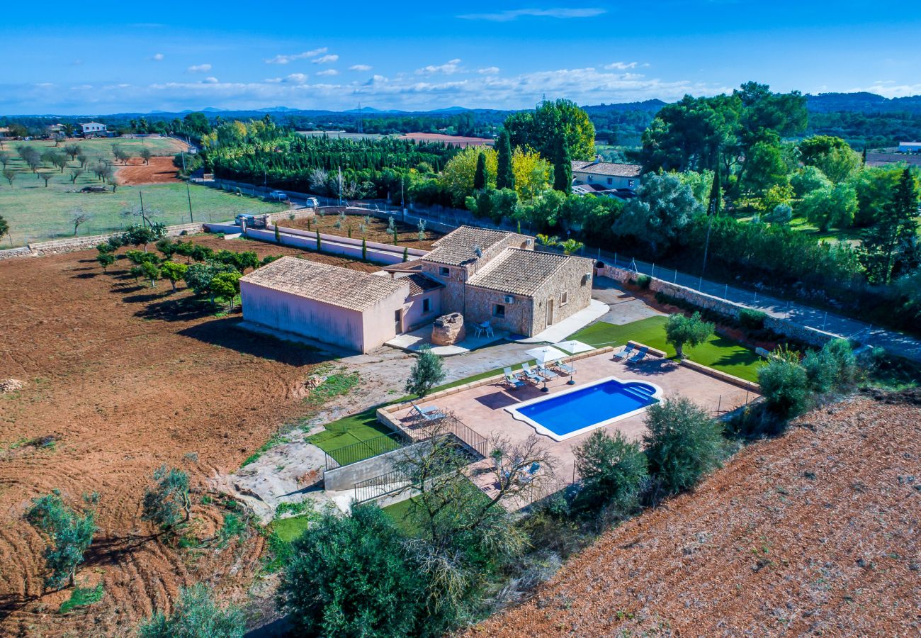 Finca en Sencelles - Finca rustica en Mallorca Can Brivo con piscina