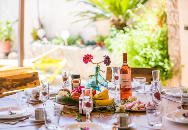 Casa en Sa Pobla - Casa rústica Cal Tio con piscina en Mallorca Casa en Sa Pobla - Casa rústica Cal Tio con piscina en Mallorca