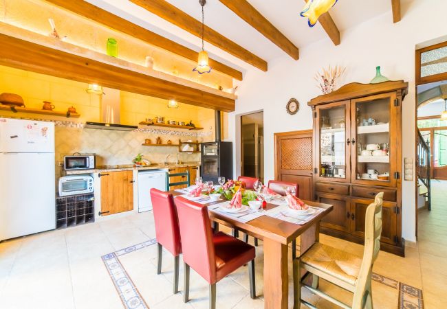 Casa en Sa Pobla - Casa rústica Cal Tio con piscina en Mallorca Casa en Sa Pobla - Casa rústica Cal Tio con piscina en Mallorca