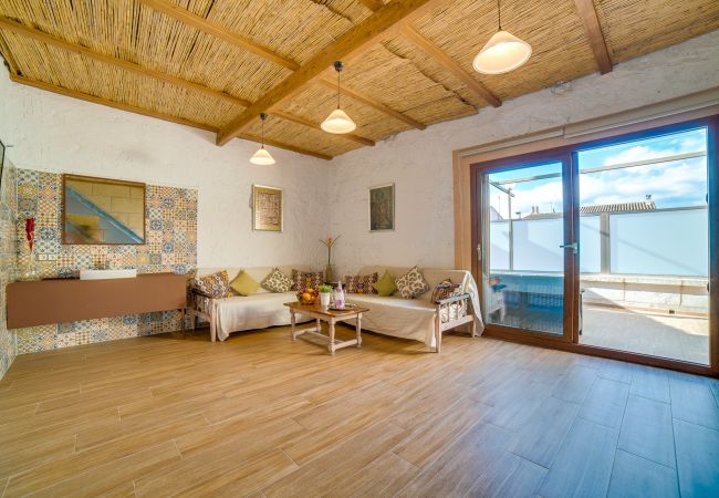 Casa en Sa Pobla - Casa rústica Cal Tio con piscina en Mallorca Casa en Sa Pobla - Casa rústica Cal Tio con piscina en Mallorca