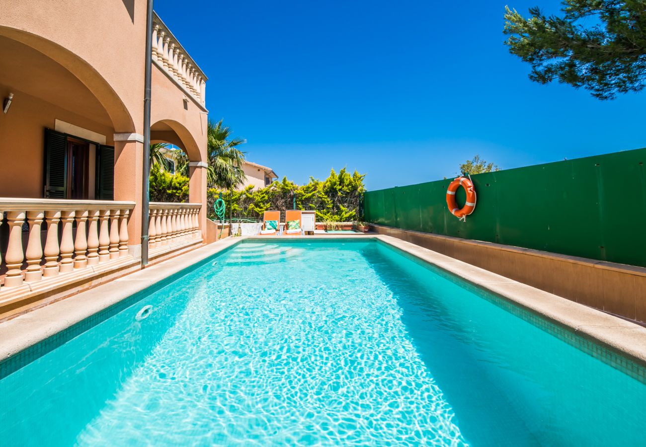 Casa en Alcúdia - Casa Delicias piscina cerca de la playa en Alcudia