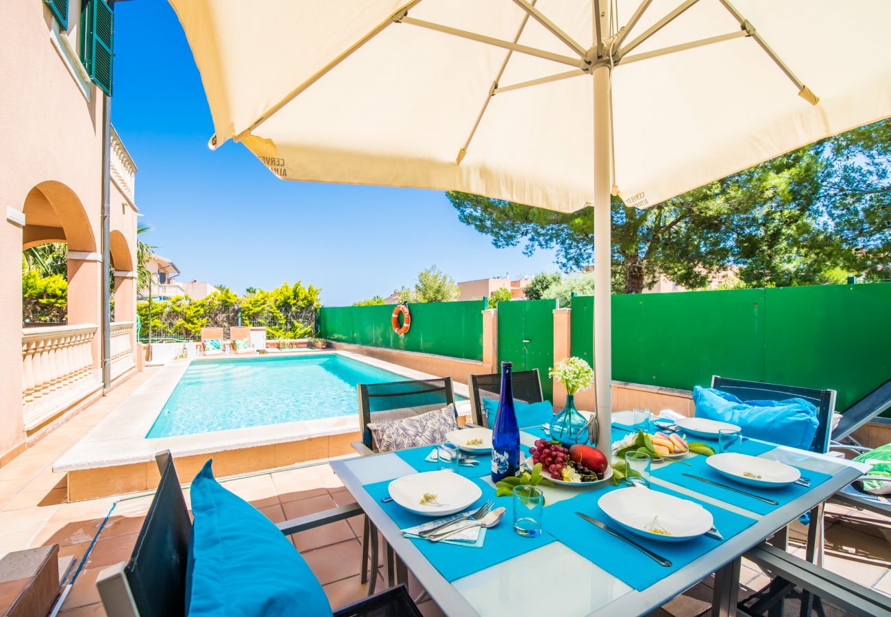 Casa en Alcúdia - Casa Delicias piscina cerca de la playa en Alcudia