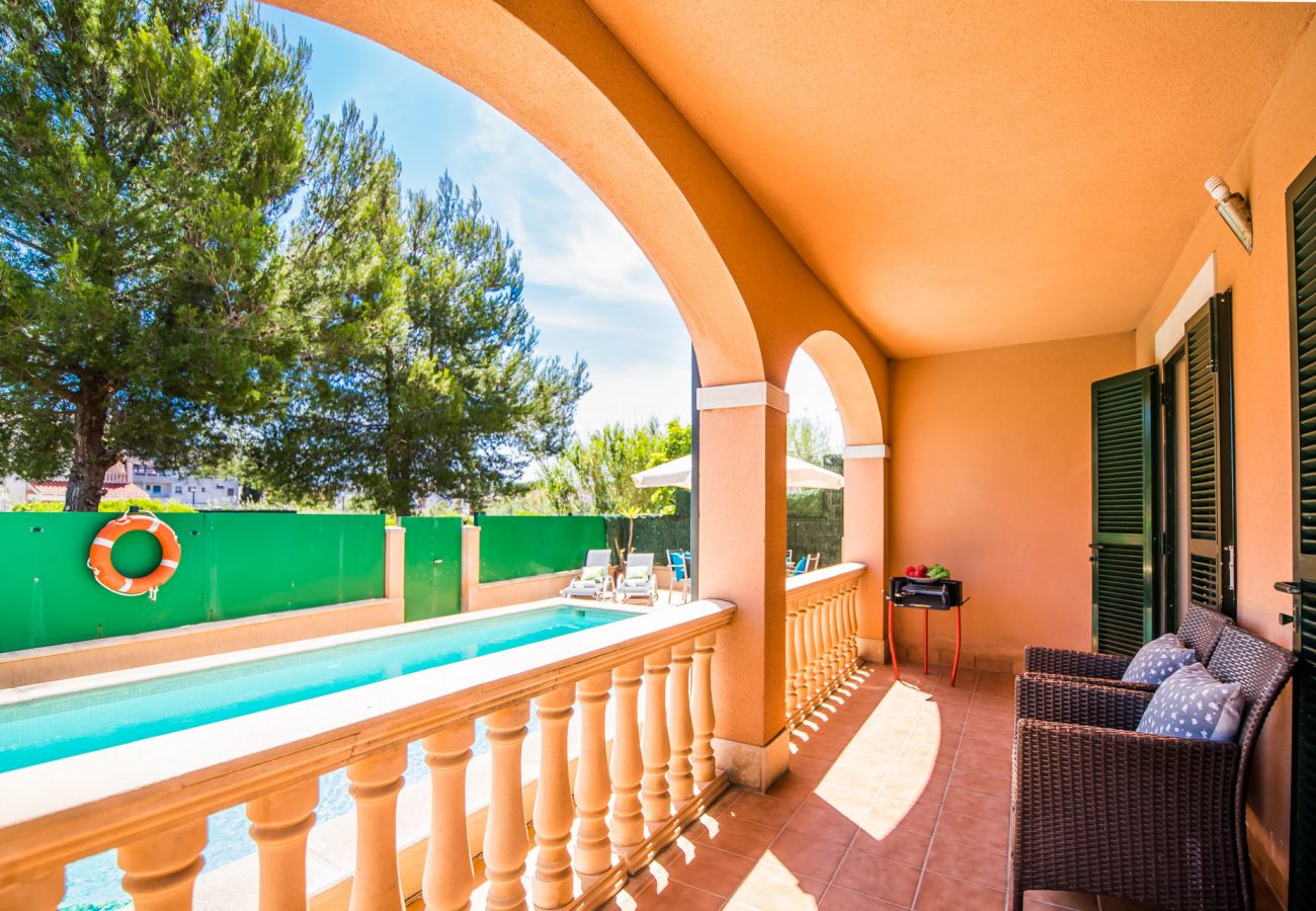 Casa en Alcúdia - Casa Delicias piscina cerca de la playa en Alcudia
