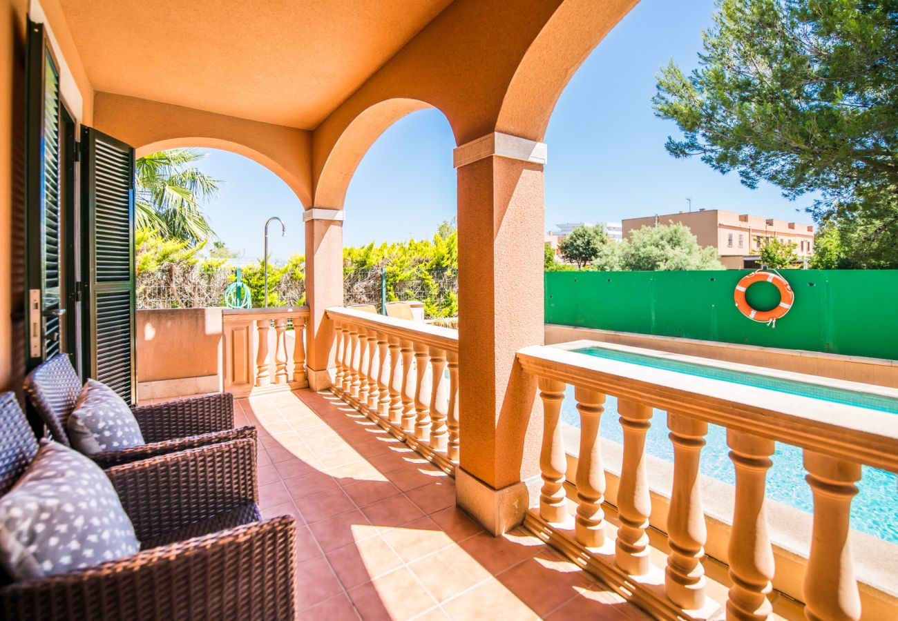 Casa en Alcúdia - Casa Delicias piscina cerca de la playa en Alcudia