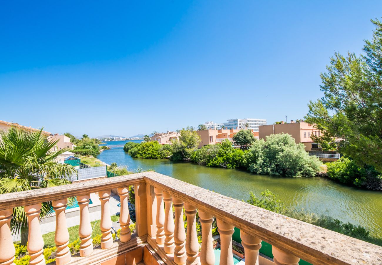 Casa en Alcúdia - Casa Delicias piscina cerca de la playa en Alcudia