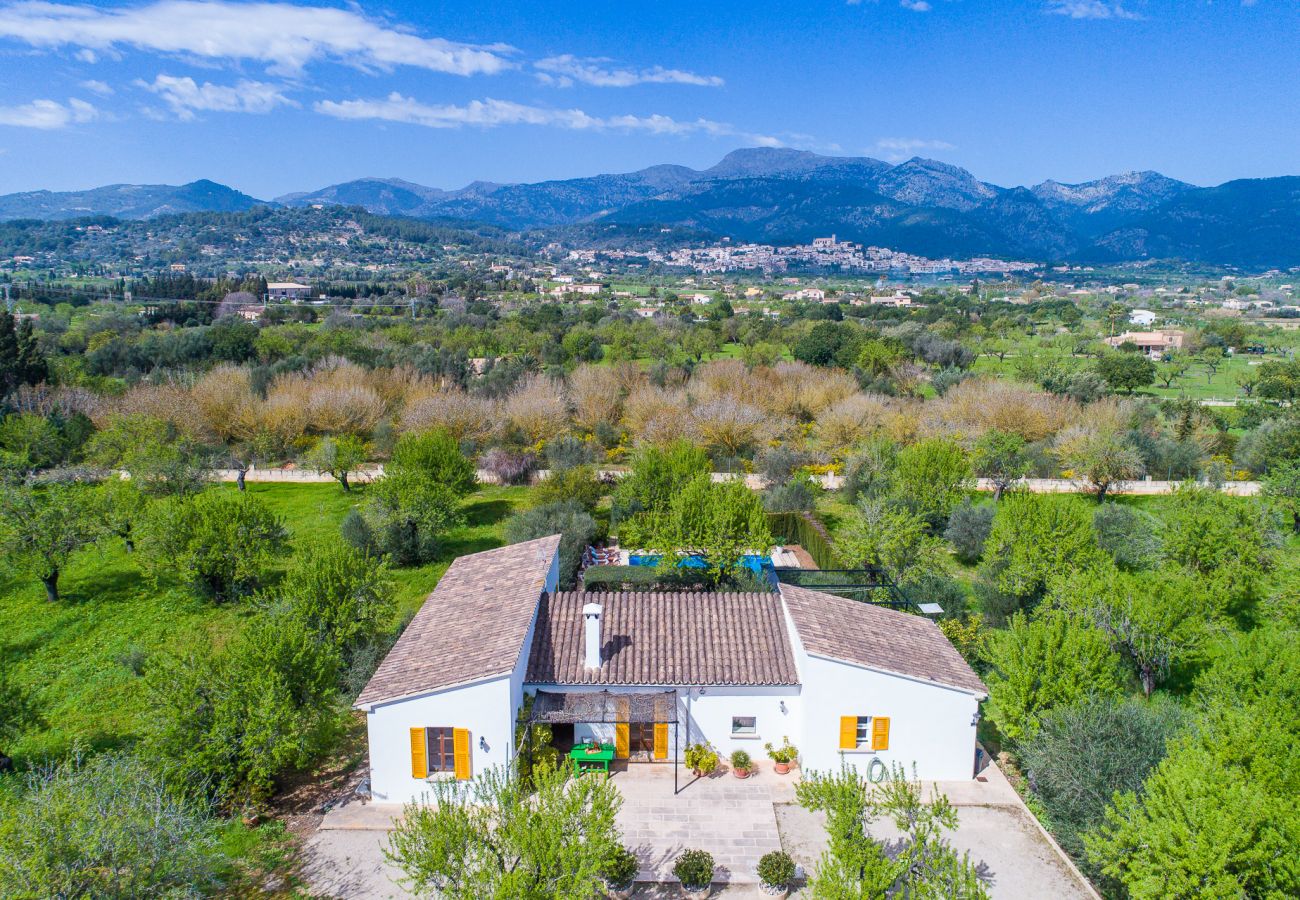 Finca en Selva - Finca rústica Can Flauta con piscina en Mallorca