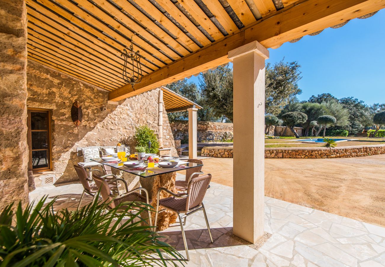 Finca en Sencelles - Finca con piscina Can Gelat en Mallorca