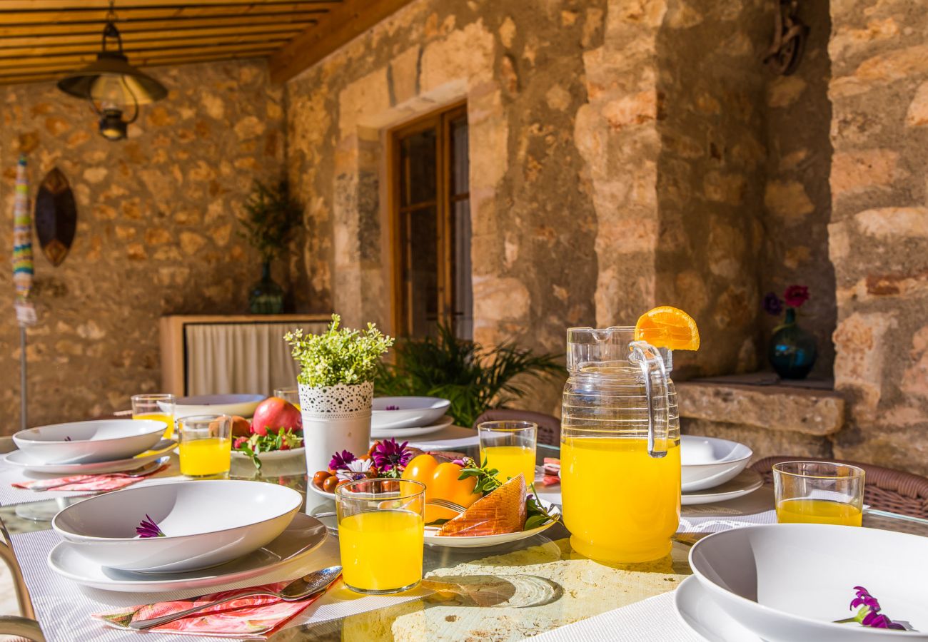 Finca en Sencelles - Finca con piscina Can Gelat en Mallorca