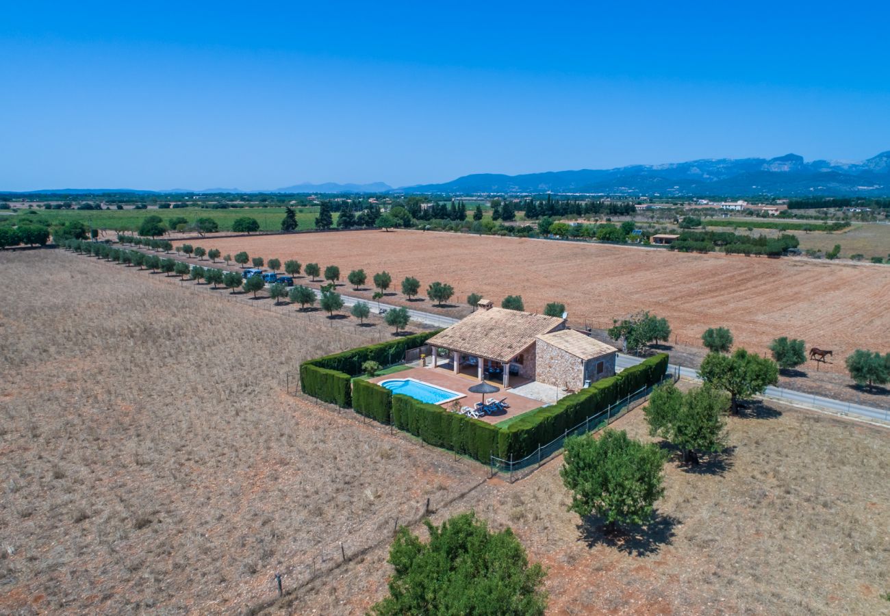 Finca en Sencelles - Finca rural con piscina Can Grau Petit en Mallorca