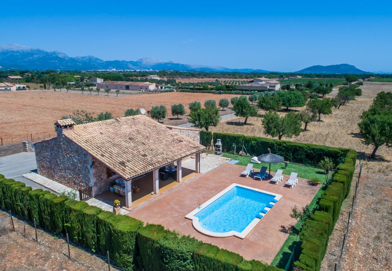 Finca con piscina en mitad de la naturaleza. 