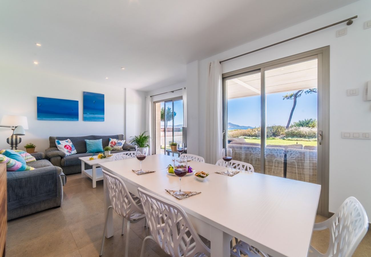 Casa en Playa de Muro - Casa en la playa de Alcudia Gaviotas primera línea