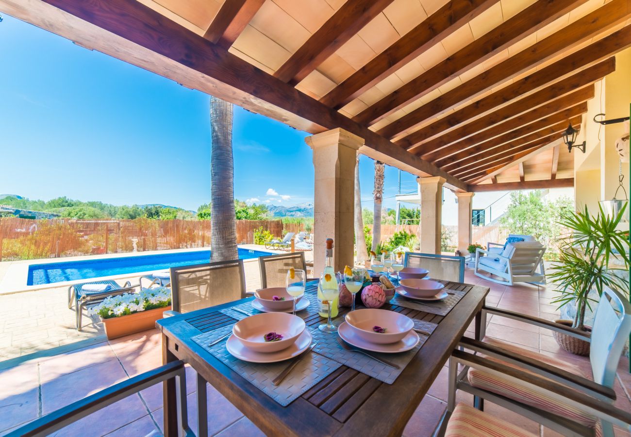 Casa en Alcúdia - Casa cerca del mar Goya con piscina en Alcudia