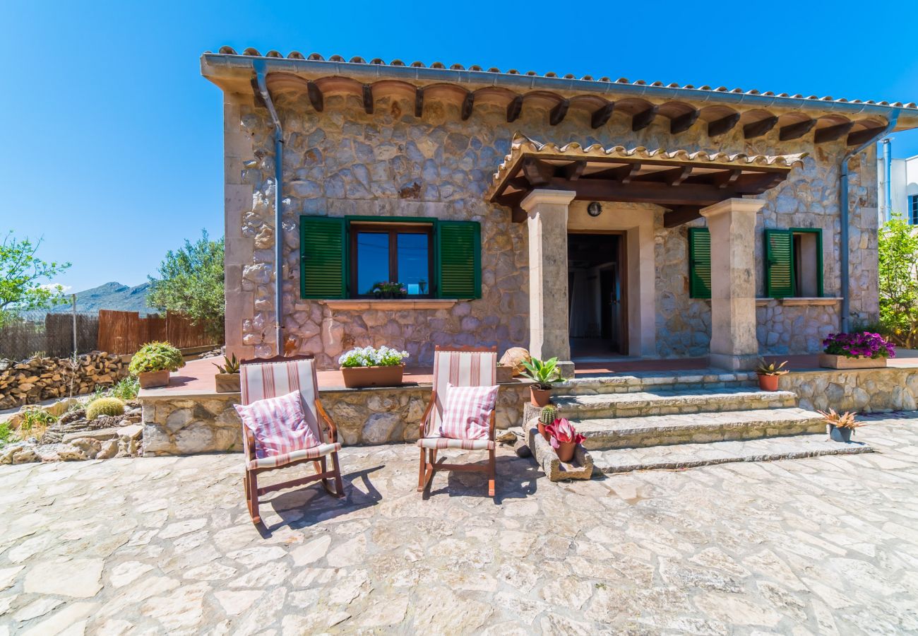 Casa en Alcúdia - Casa cerca del mar Goya con piscina en Alcudia