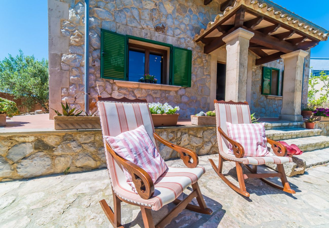 Casa en Alcúdia - Casa cerca del mar Goya con piscina en Alcudia