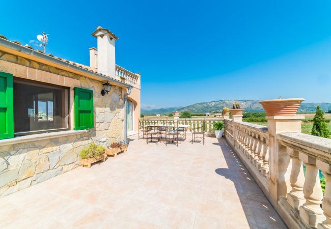 Finca en Sa Pobla - Finca rural en Mallorca Gomila con piscina 