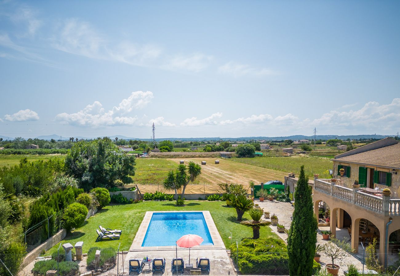 Finca en Sa Pobla - Finca rural en Mallorca Gomila con piscina 