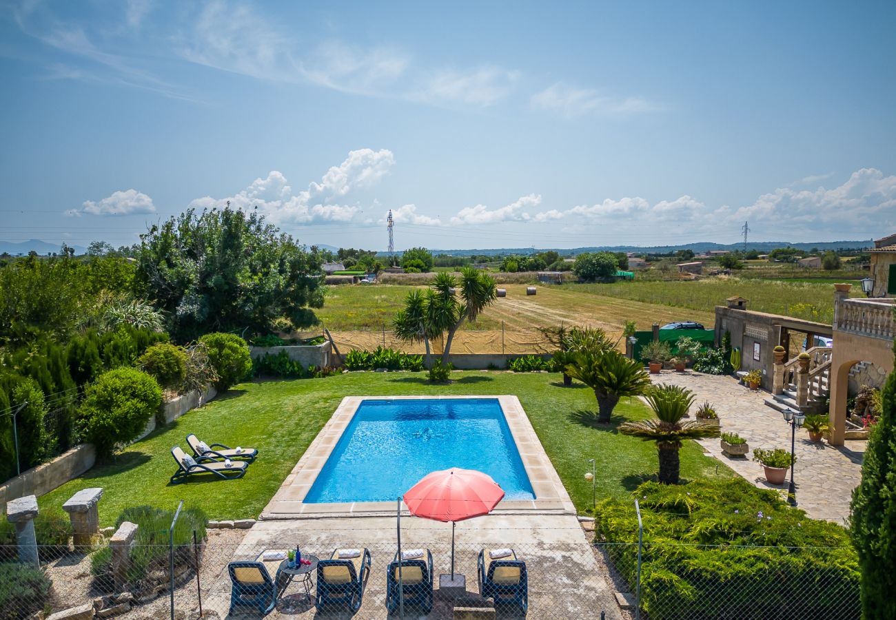 Finca en Sa Pobla - Finca rural en Mallorca Gomila con piscina 