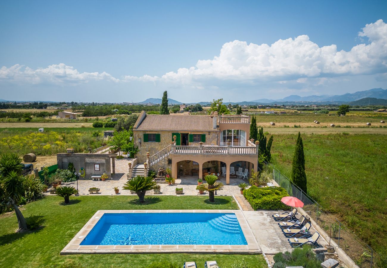 Finca en Sa Pobla - Finca rural en Mallorca Gomila con piscina 