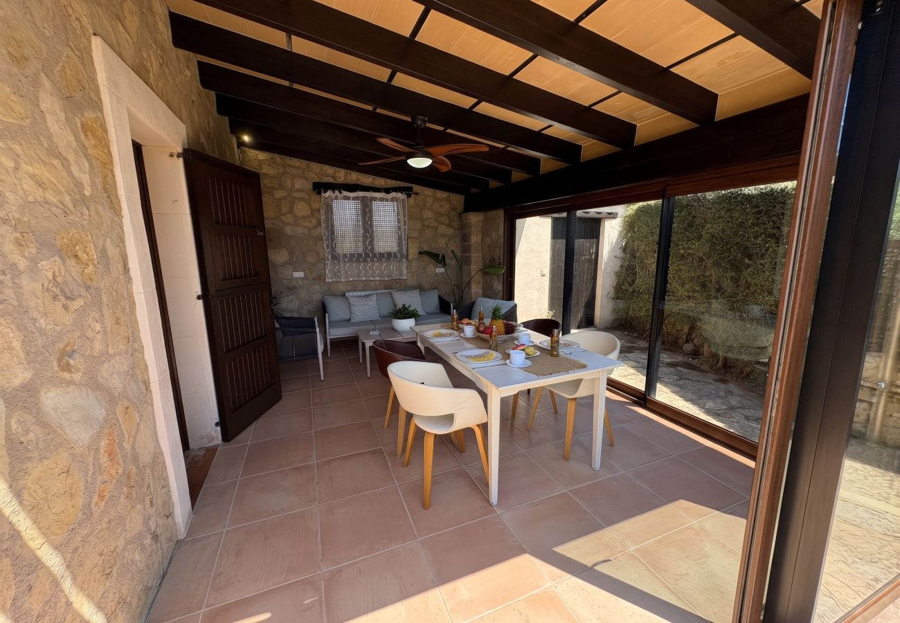Finca en Petra - Finca rural Es Puput con piscina en Mallorca