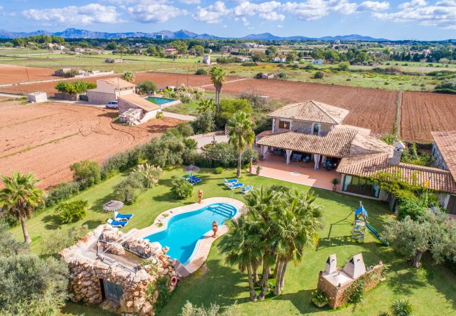 Finca en Muro - Finca Can Gamundi en Mallorca con piscina 