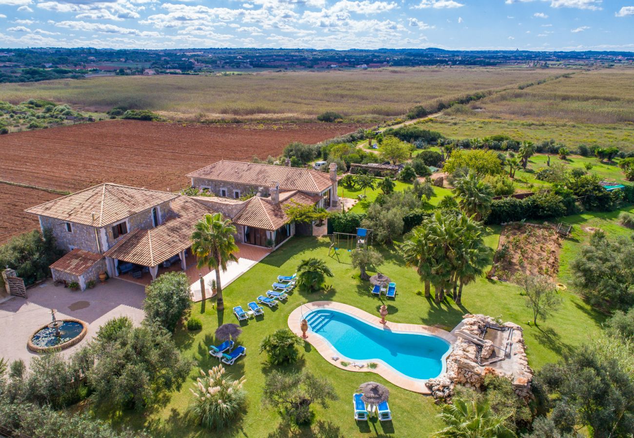 Finca en Muro - Finca Can Gamundi en Mallorca con piscina 