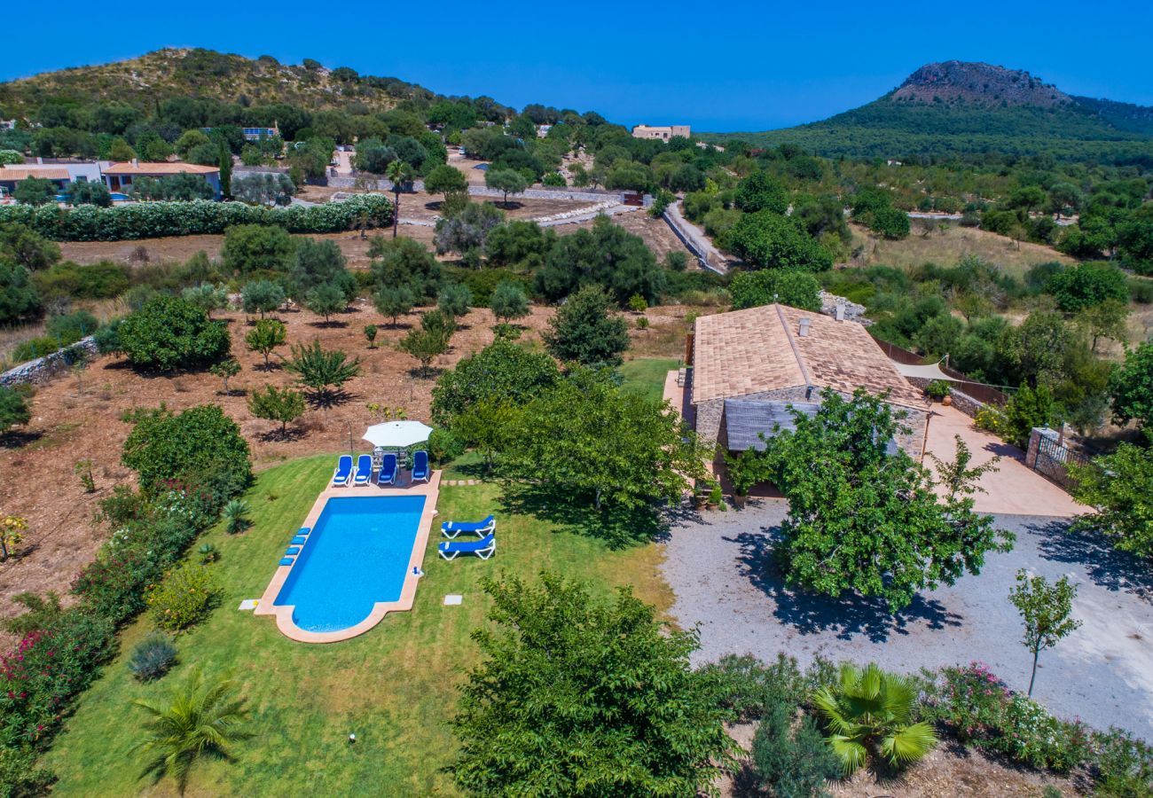 Finca en Capdepera - Finca rural con gran piscina Mamici en Mallorca