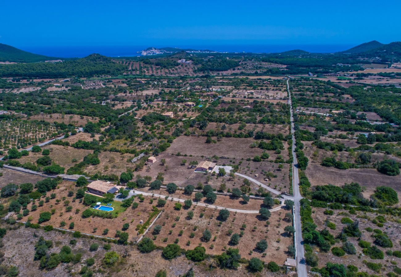 Finca en Capdepera - Finca rural con gran piscina Mamici en Mallorca