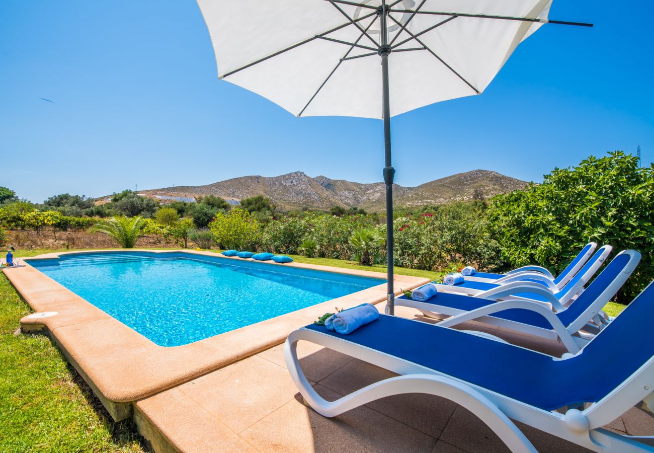 Finca en Capdepera - Finca rural con gran piscina Mamici en Mallorca