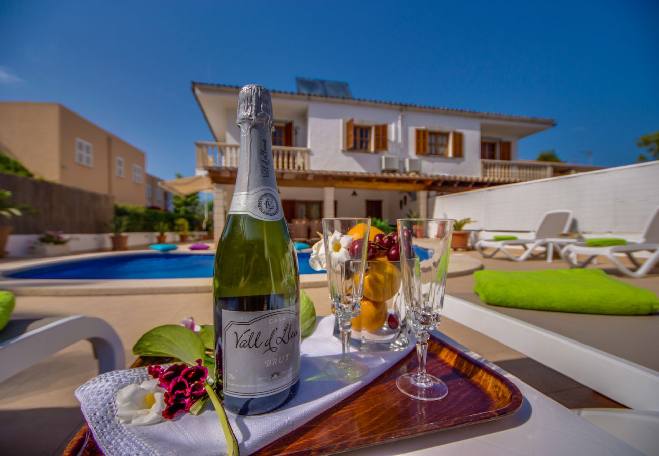 Casa en Alcúdia - Casa Flor con piscina cerca de la playa Alcudia