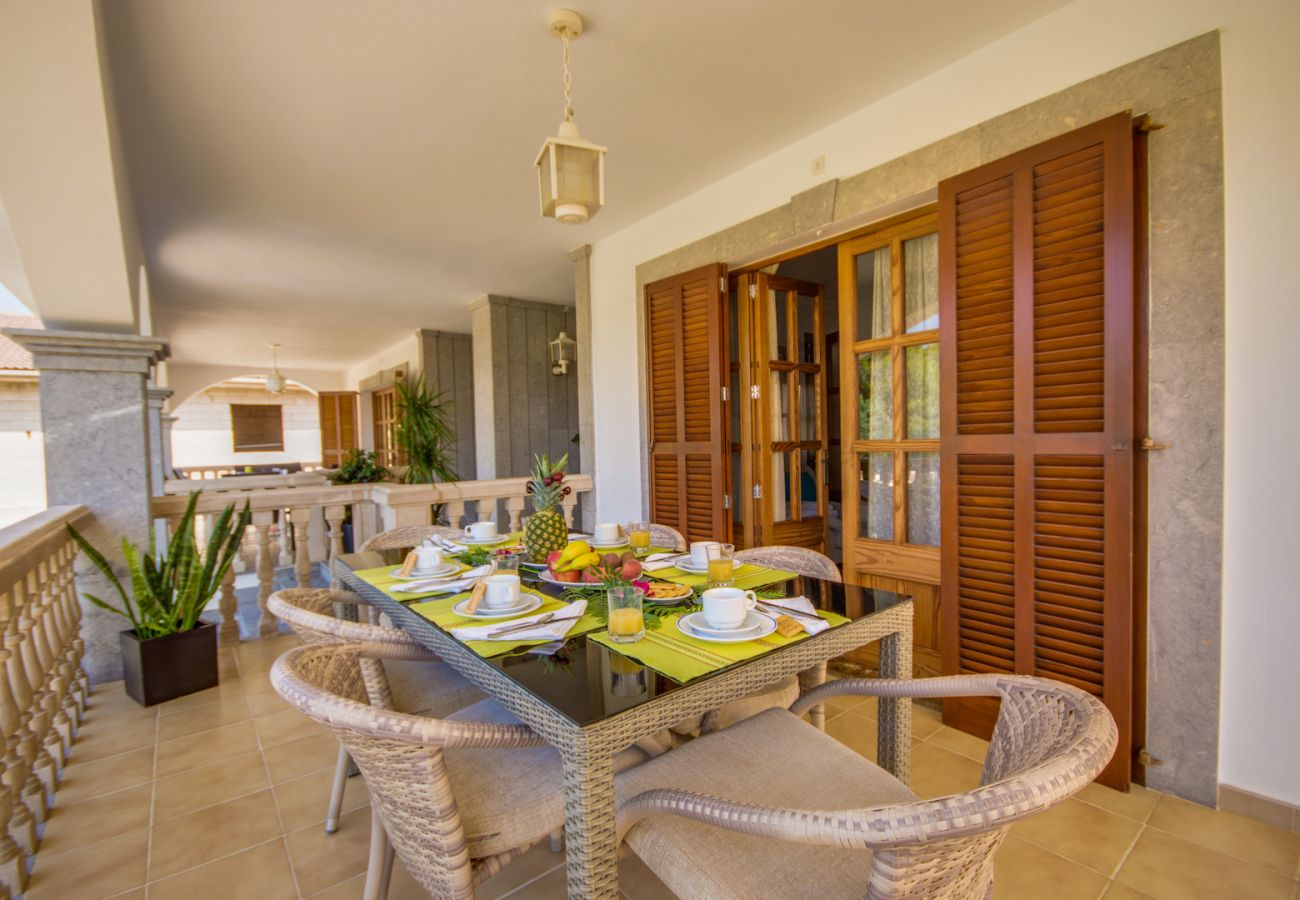 Casa en Alcúdia - Casa Flor con piscina cerca de la playa Alcudia