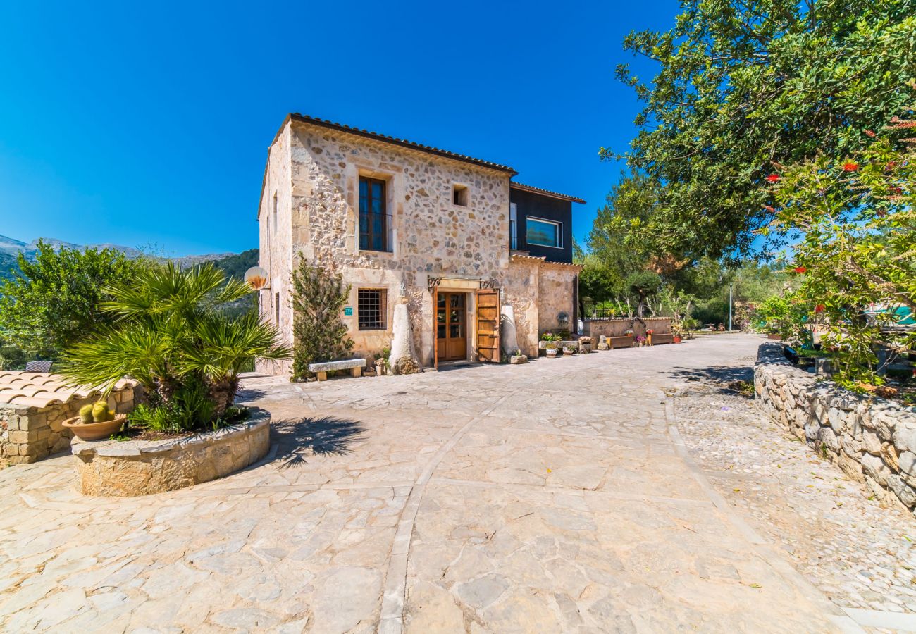 Finca en Campanet - Casa de piedra en plena naturaleza Caselles Petit