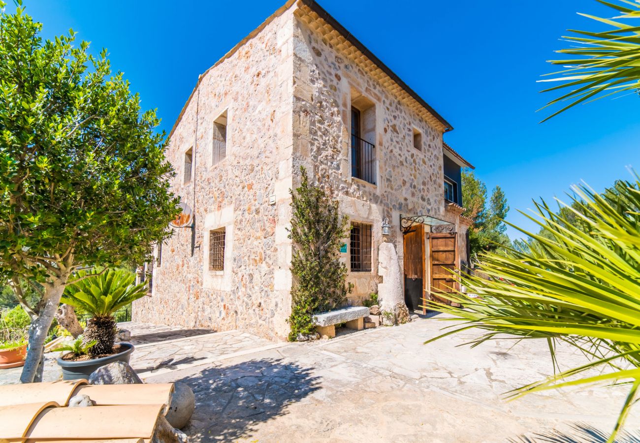 Finca en Campanet - Casa de piedra en plena naturaleza Caselles Petit