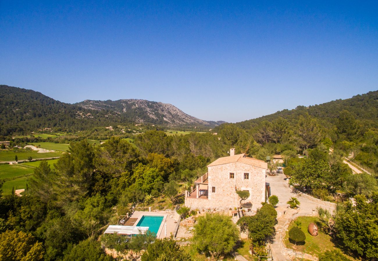 Finca en Campanet - Casa de piedra en plena naturaleza Caselles Petit