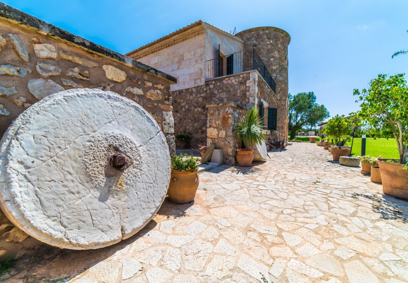 Finca en Sa Pobla - Finca rústica en Mallorca Can Colis con piscina