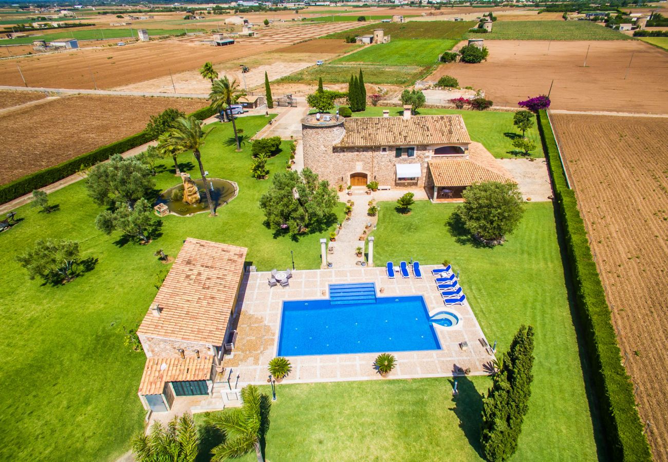 Casa en Sa Pobla - Finca rústica en Mallorca Can Colis con piscina