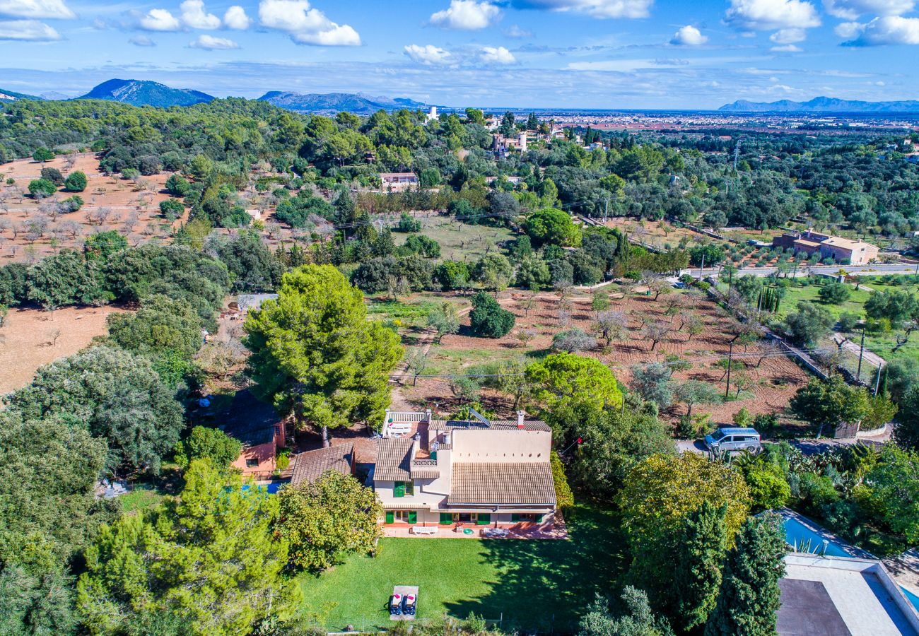 Finca en Buger - Finca Es Puig Madona con piscina en Mallorca