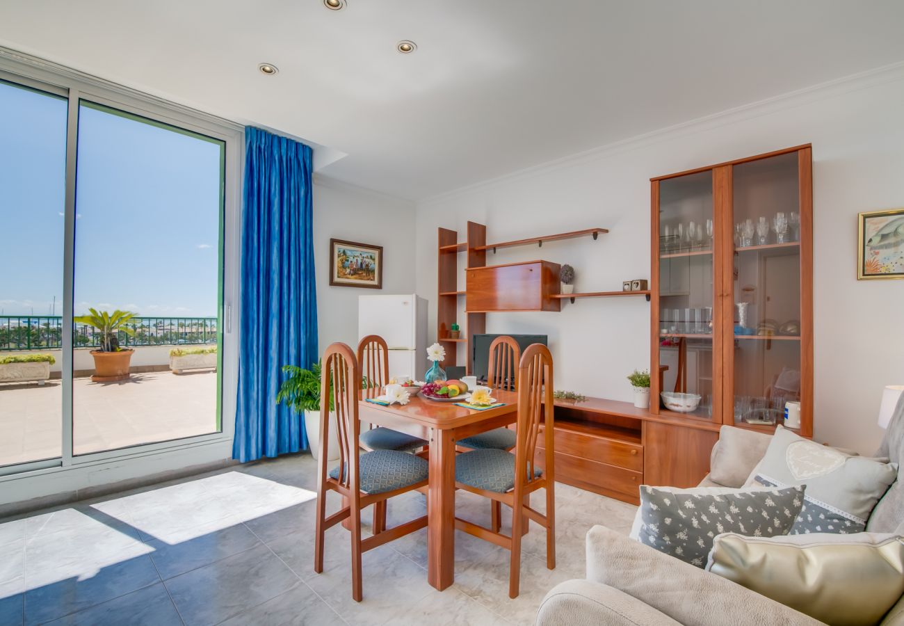 Apartamento en Alcúdia - Apartamento Maria con vista a la playa de Alcudia 