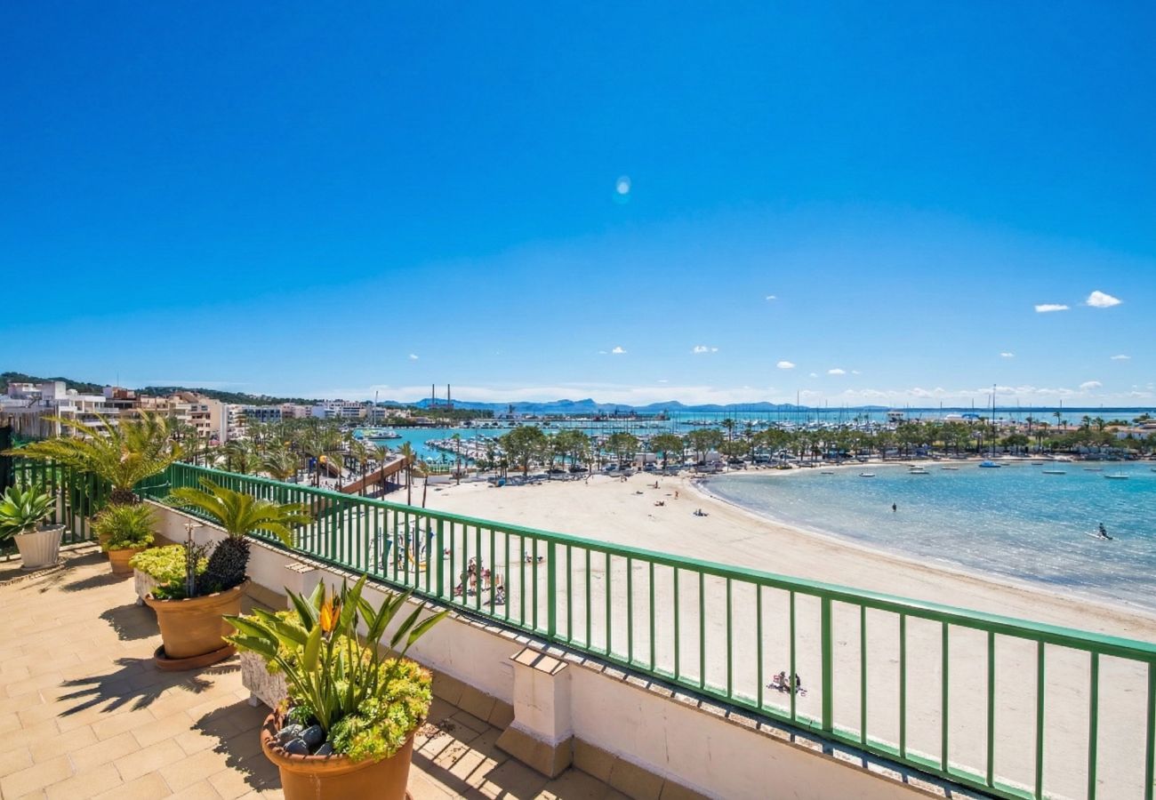 Apartamento en Alcúdia - Apartamento Maria vistas a la Playa de Alcudia 