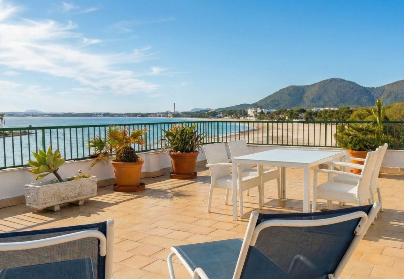 Apartamento en Alcúdia - Apartamento Maria vistas a la Playa de Alcudia 