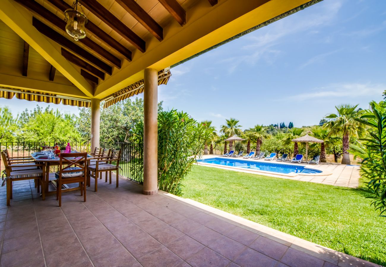 Finca en Selva - Finca rural Cas Mestre con piscina en Mallorca 