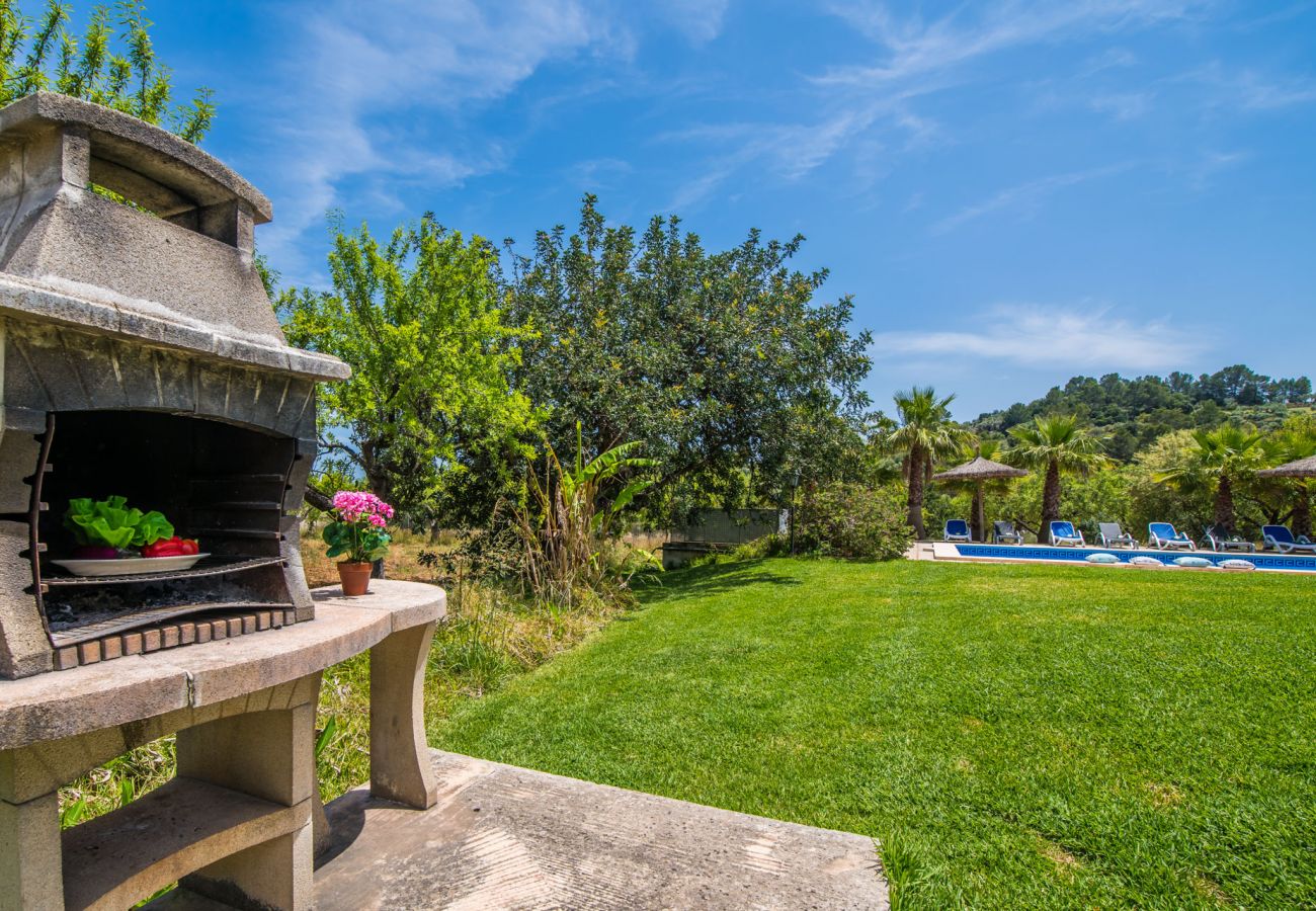 Casa rural con piscina y barbacoa en Mallorca