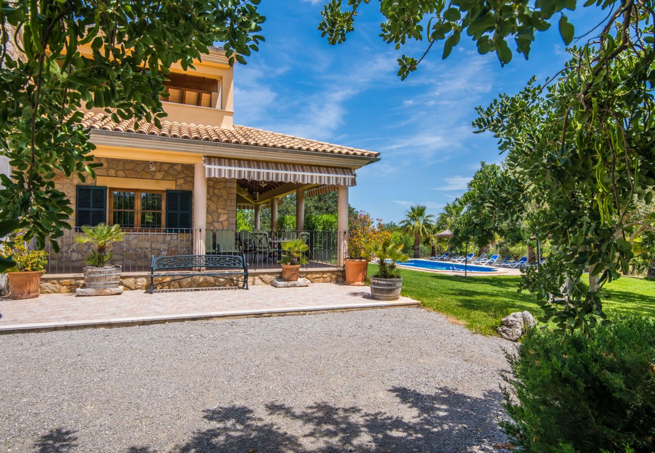 Finca en Selva - Finca rural Cas Mestre con piscina en Mallorca 