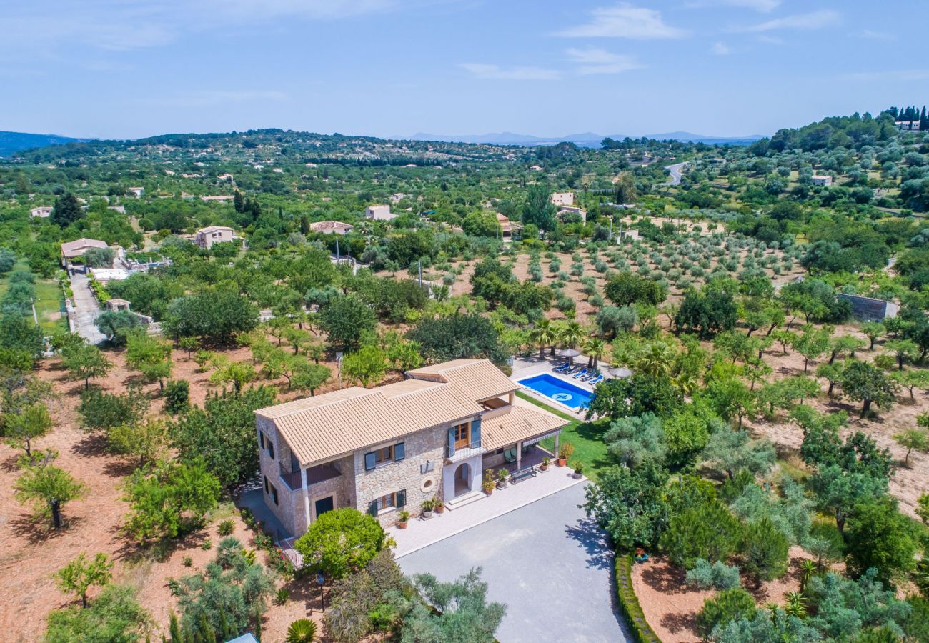 Finca en Selva - Finca rural Cas Mestre con piscina en Mallorca 