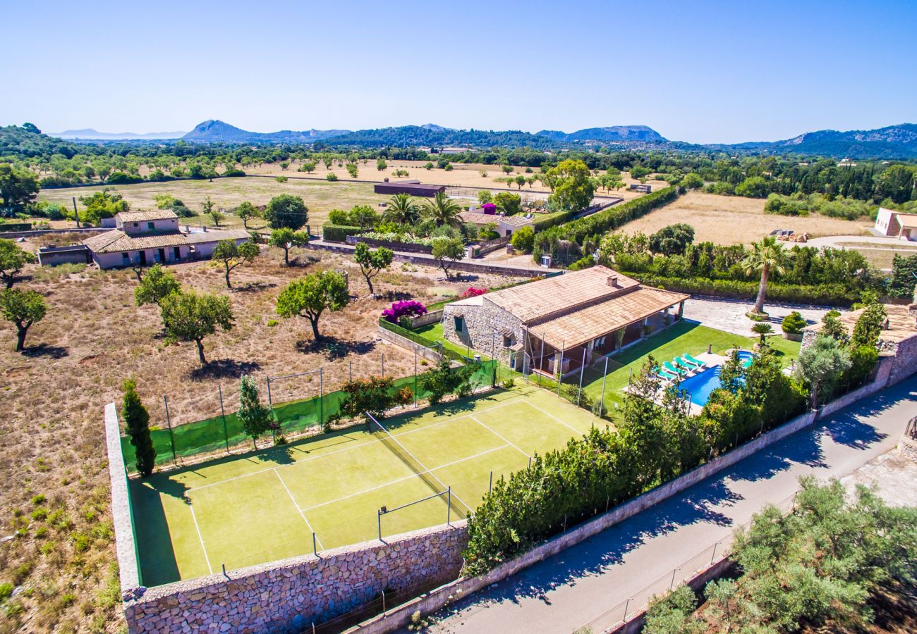 Finca en Pollensa - Finca rural en Pollensa Es Moli con piscina