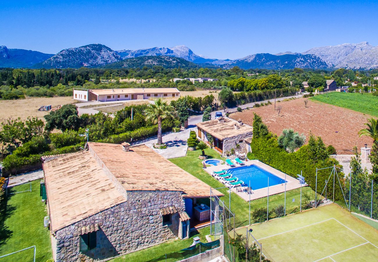 Finca en Pollensa - Finca rural en Pollensa Es Moli con piscina