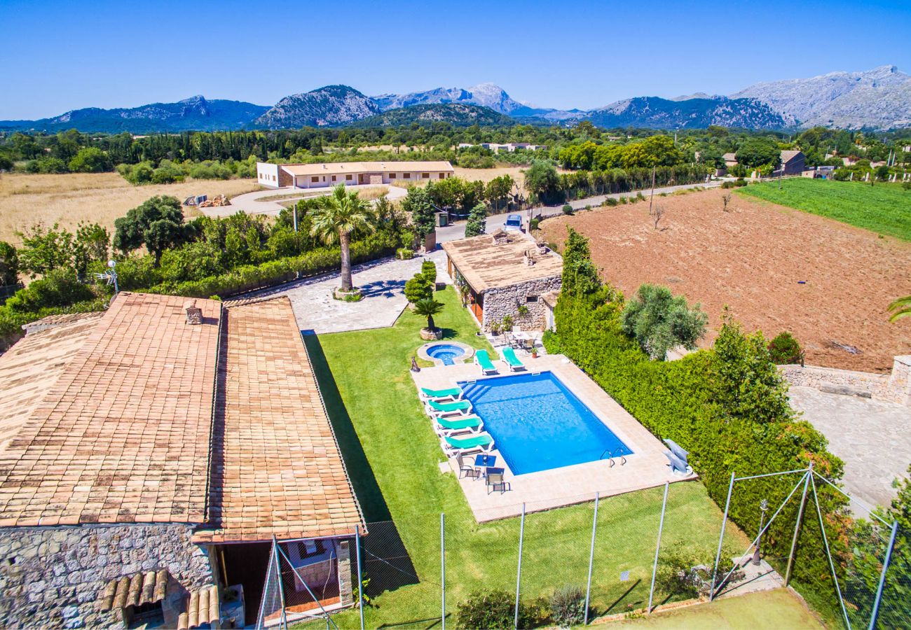 Finca en Pollensa - Finca rural en Pollensa Es Moli con piscina